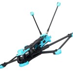 NEU Foxeer MEGA 7 Zoll FR1209 LR DC Langstrecken rahmen 305mm T700 Carbon mit seidiger Beschichtung für O3 / Analog / Vista / HDzero